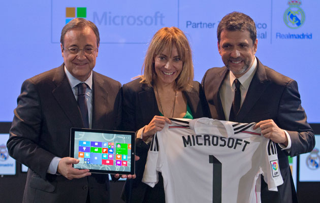 Real Madrid Microsoft