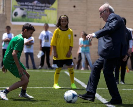 Sepp Blatter Palestine