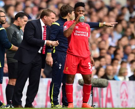 Brendan Rodgers Raheem Sterling