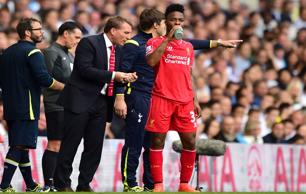 Brendan Rodgers Raheem Sterling