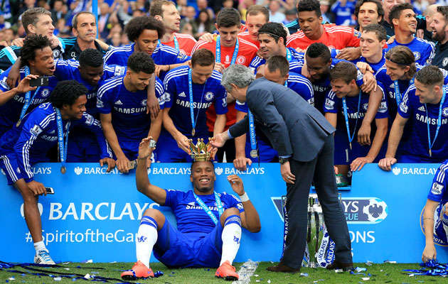 Chelsea Premier League trophy