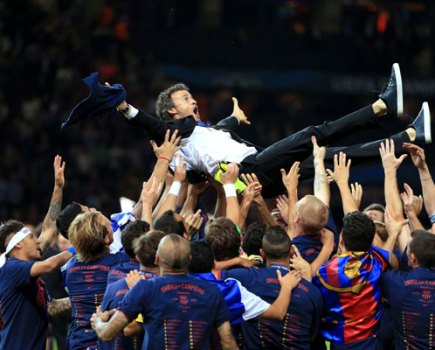 Luis Enrique staying