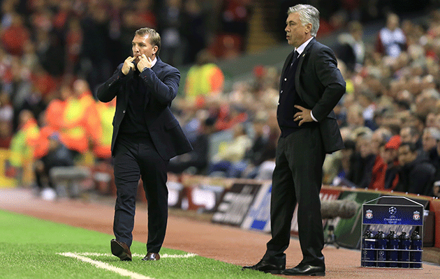 Carlo Ancelotti and Brendan Rodgers