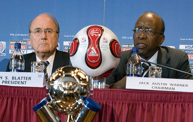 Jack Warner Sepp Blatter