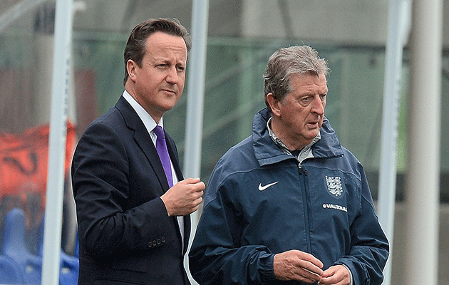 David Cameron Roy Hodgson