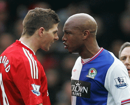 Steven Gerrard El-Hadji Diouf