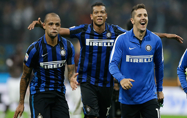 Inter celebrate