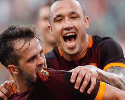 Roma's Miralem Pjanic
