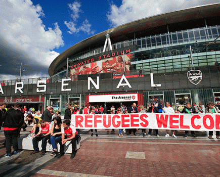 arsenal refugees welcome