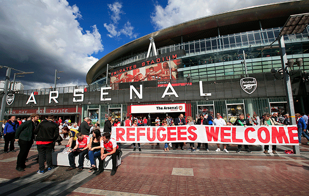 arsenal refugees welcome