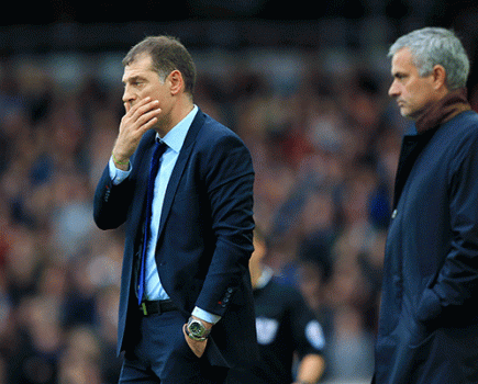 Slaven Bilic Jose Mourinho