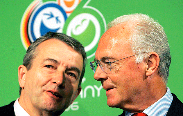 Wolfgang Niersbach Franz Beckenbauer