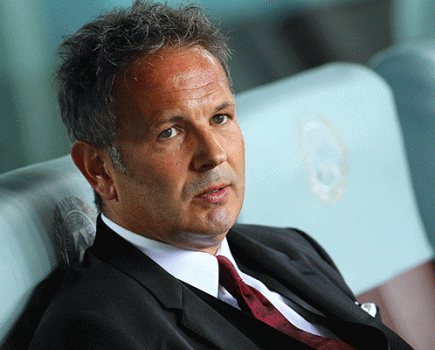 Milan coach Sinisa Mihajlovic