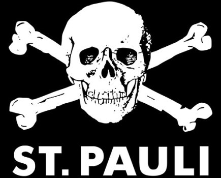 St Pauli skull and crossbones flag