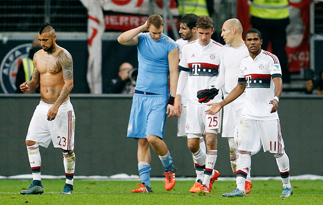 Bayern players