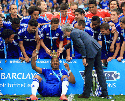 Didier Drogba Jose Mourinho