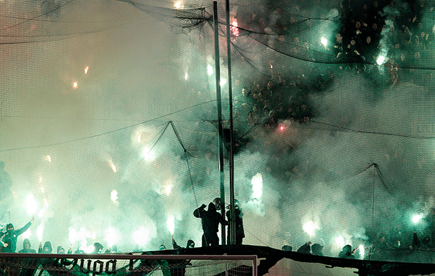 Panathinaikos fans