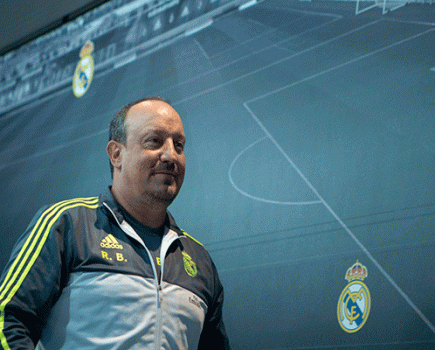 Rafa Benitez Real Madrid coach