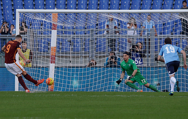 Roma Lazio empty stands