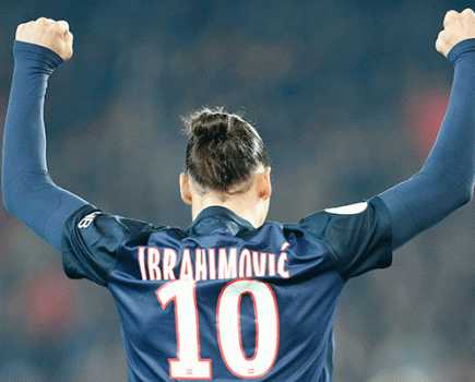 Zlatan Ibrahimovic PSG