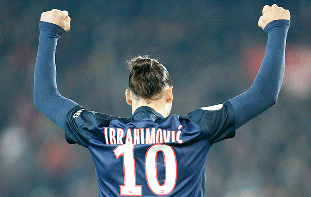 Zlatan Ibrahimovic PSG