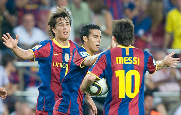 Bojan Krkic Lionel Messi