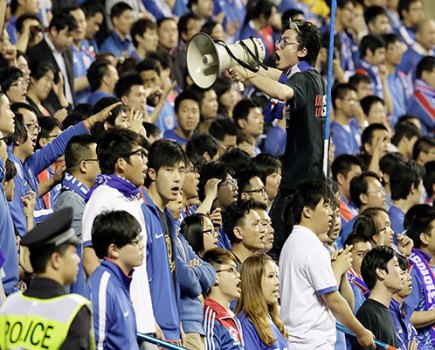 China football attendances