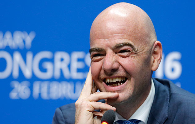 Gianni Infantino Fifa president 48-team World Cup