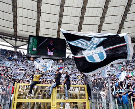 Lazio fans
