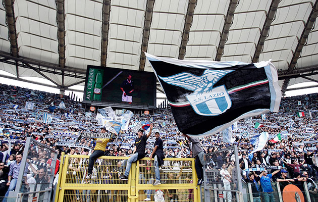 Lazio fans