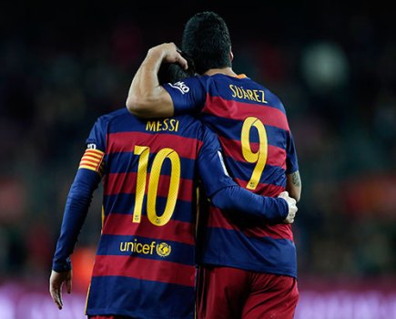 Lionel Messi Luis Suarez