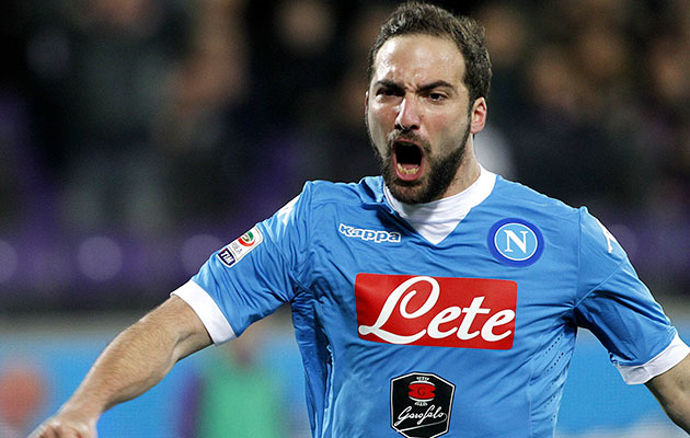 Gonzalo Higuain Napoli Genoa