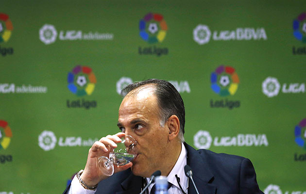 Javier Tebas Spain Champions League