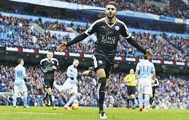 Riyad Mahrez Leicester City Ranieri