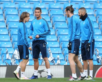 Cristiano Ronaldo and Karim Benzema