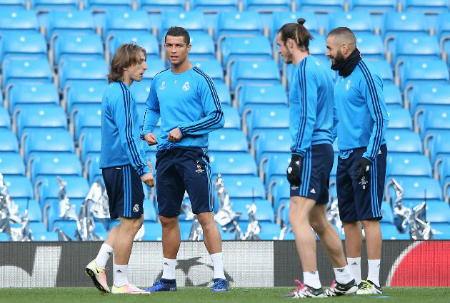 Cristiano Ronaldo and Karim Benzema