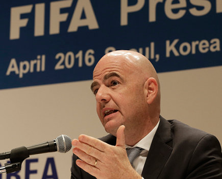 Gianni Infantino Asia