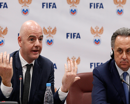 Infantino Murko Russia Doping scandal