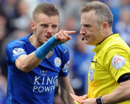 Jamie Vardy and Jon Moss