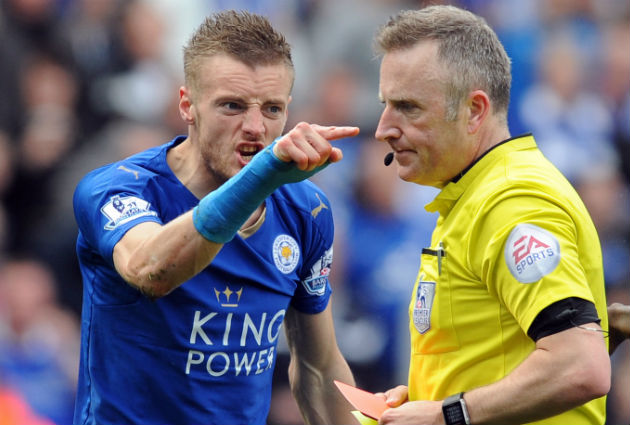 Jamie Vardy and Jon Moss