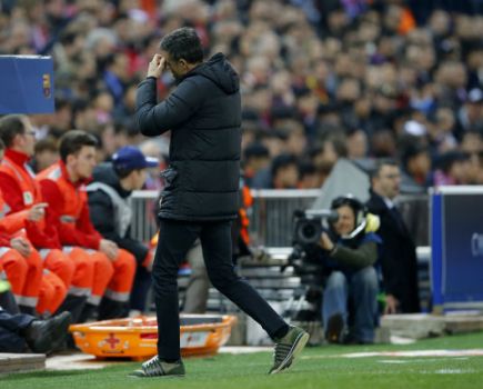Luis Enrique has taken responsibility for his side's loss