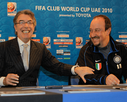 Moratti Benitez Inter