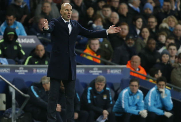 Real Madrid's performance impressed Zinedine Zidane