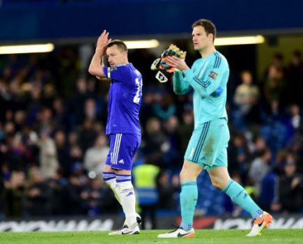 Asmir Begovic and John Terry