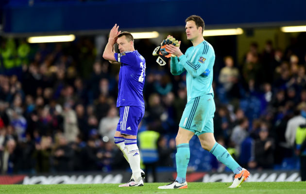 Asmir Begovic and John Terry