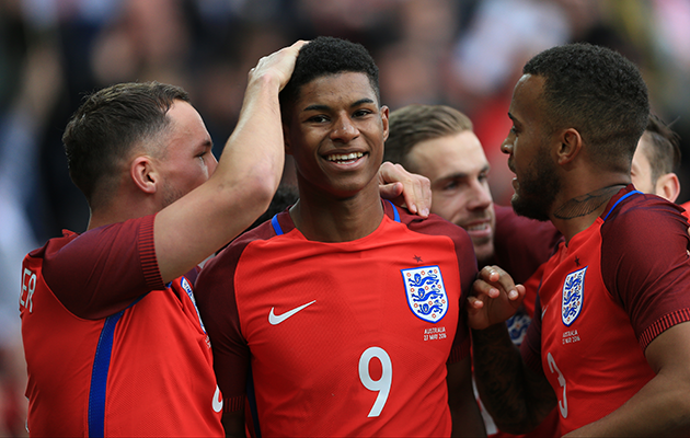 England's Marcus Rashford has "special qualities"