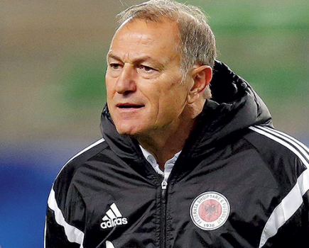 Albania coach Gianni De Biasi