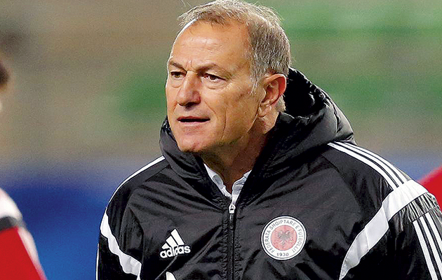 Albania coach Gianni De Biasi