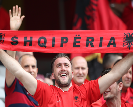 Albania fans