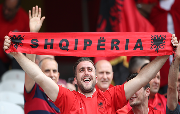 Albania fans